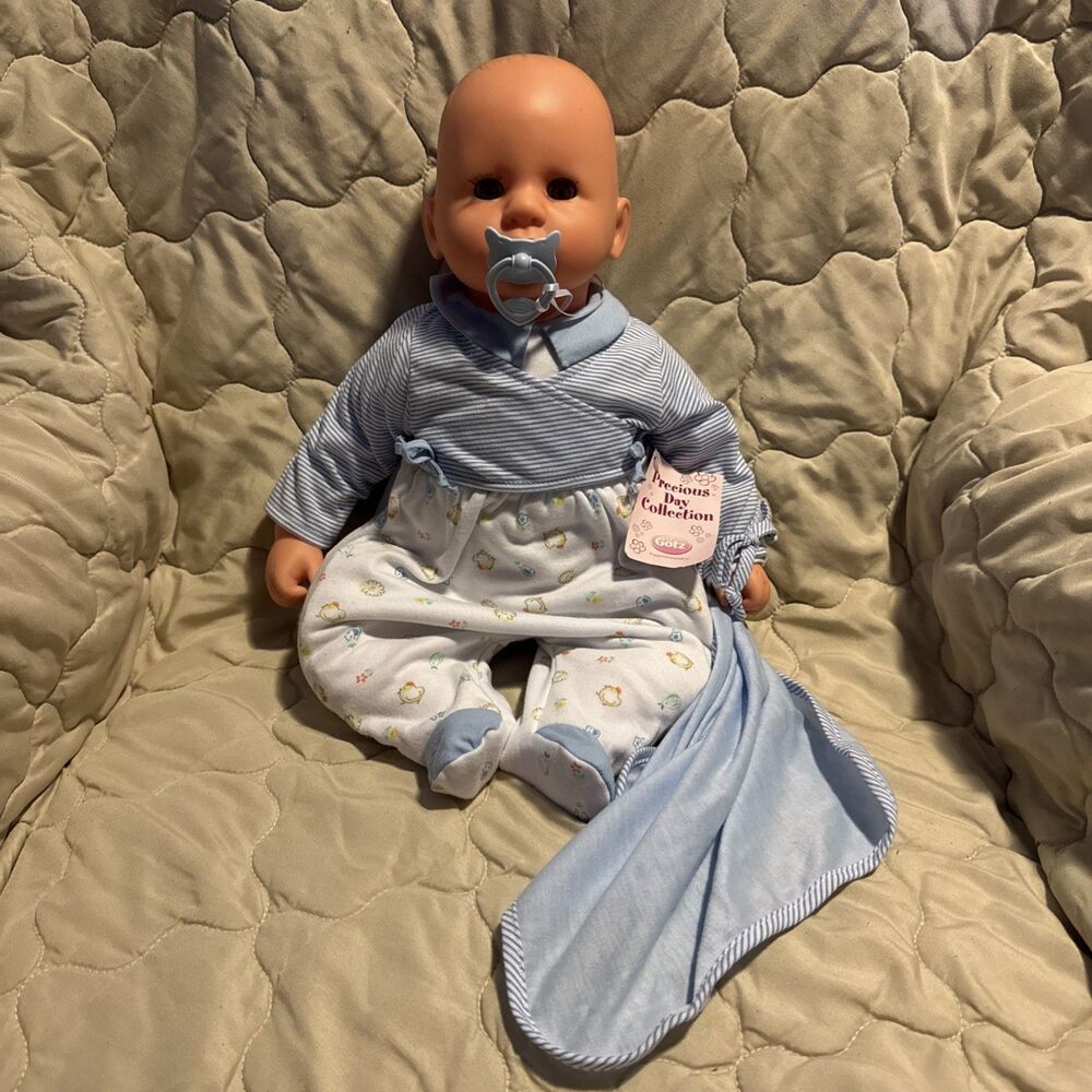 Vintage 2002 Gotz Baby Doll 18" Precious Day Collection With Tag